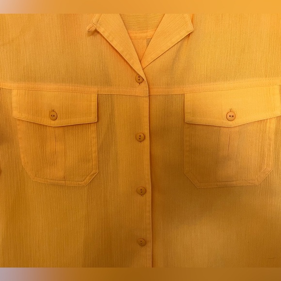 Baxter Wells button down short sleeved shirt, XL - Picture 2 of 8